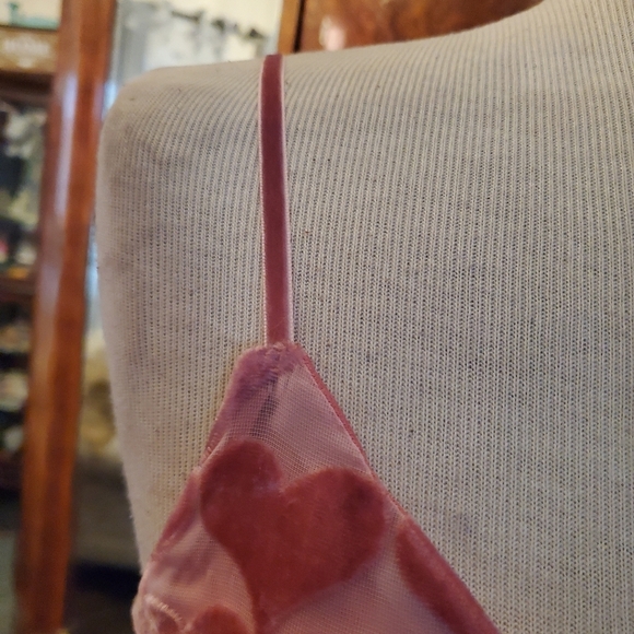 💥Betsey Johnson velvet heart midi dress - Picture 10 of 15